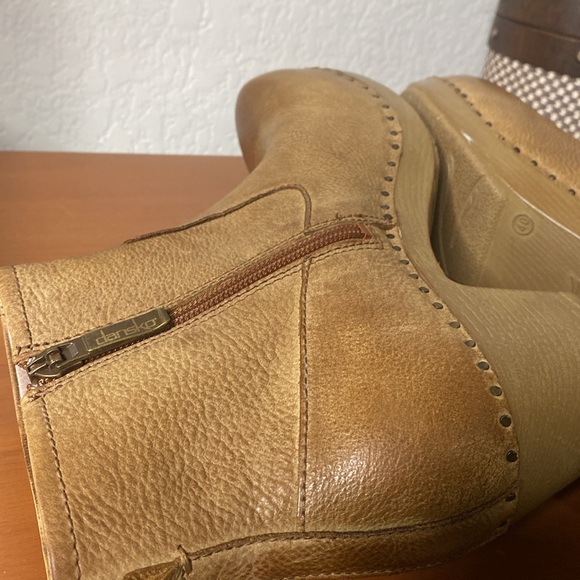 Dansko Sarah Studded Leather Ankle Boots - Picture 6 of 8